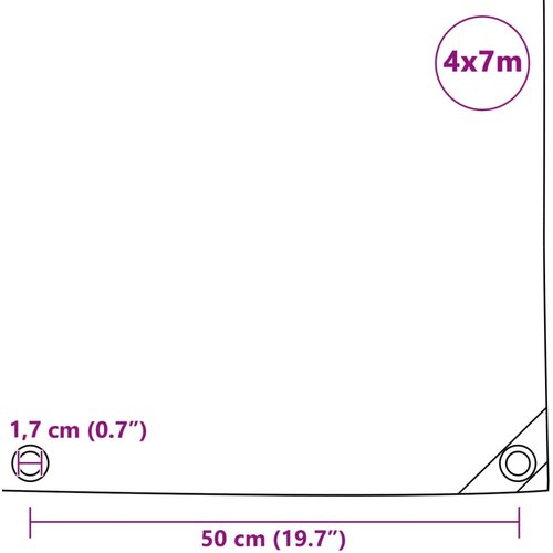 650 g/m&amp;sup2; 4 x 7 m crna Slike