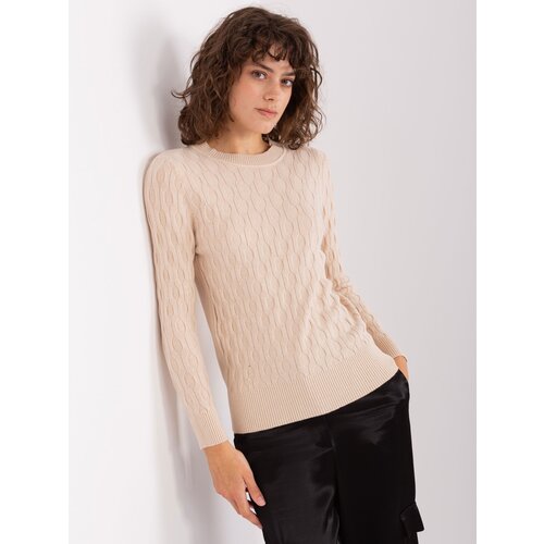 Wool Fashion Italia Sweater-AT-SW-2324-2.68-light beige Cene