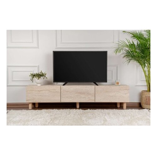 Hanah home tv polica alvin travertine Slike