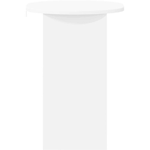  Bocni stol Bijeli 50 x 39 5 x 55 cm Konstrukcijsko drvo Slike
