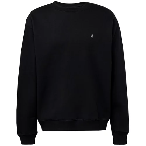 Volcom Sweater majica 'SINGLE STONE' crna / bijela