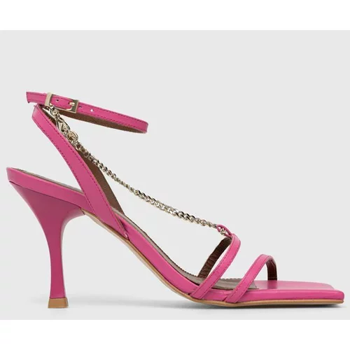 Alohas Kožne sandale boja: ružičasta, HEWEP1C7.84