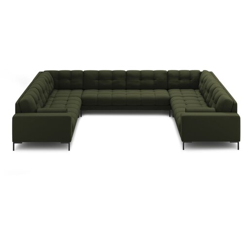 Cosmopolitan Design Zelena kotna sedežna garnitura (v obliki črke &amp;quot;U&amp;quot;) Bali &amp;ndash; Slike