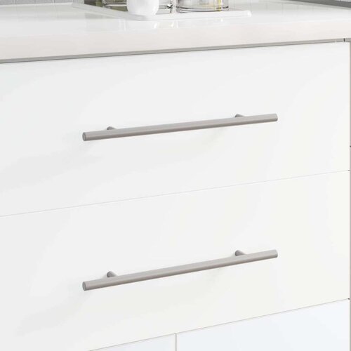 Drška za ormar 12 pcs Srebrno 300 mm Nehrđajući čelik Cene