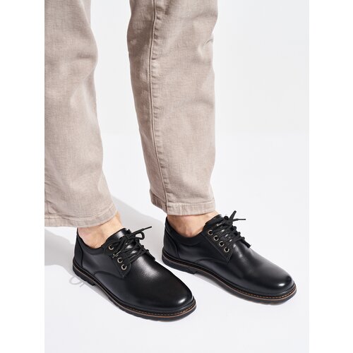 Shelvt Men's black lace-up shoes Cijene