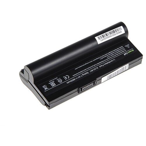 Green cell Baterija za Asus Eee PC 1000 / 1000H / 901 / 904, črna, 8800 mAh Slike
