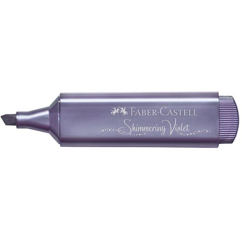 Faber-Castell Faber-Castell: 1546 Shimmering violet označevalec teksta v kovinsko vijolični barvi 1 kos Cene