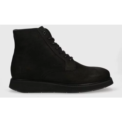 Calvin Klein Visoki čevlji Lace Up Boot moški, črna barva