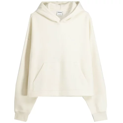 Bershka Sweater majica prljavo bijela