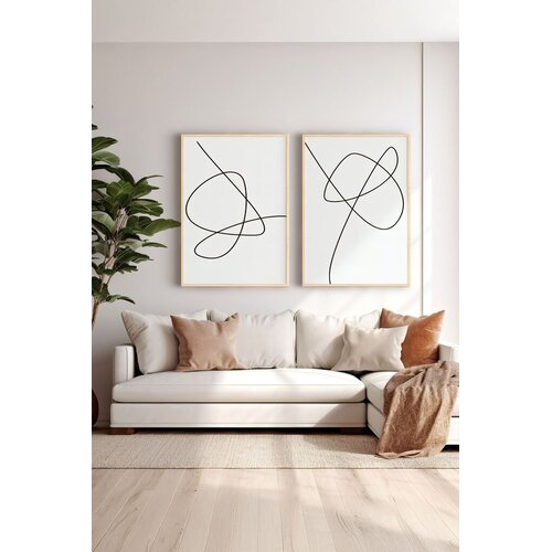 Wallity Uokvirena slika Ersy2Limodel6, 33x48 cm, 2 dijela Cijene