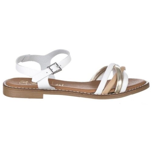 Oh My Sandals Sandali &amp;amp; Odprti čevlji NATIKA&amp;Auml;I 5574 Bela Slike