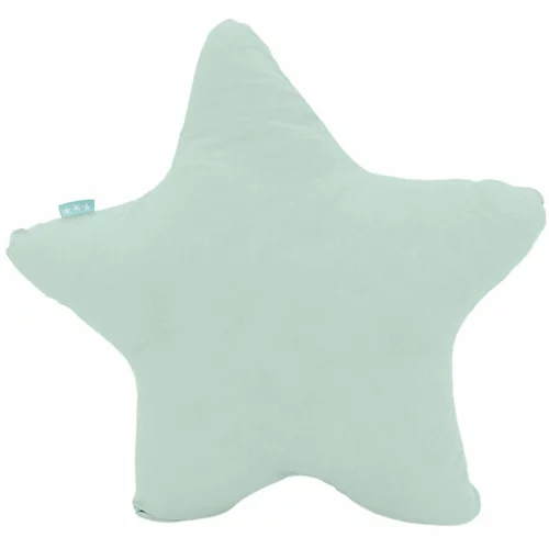 Mr. Fox mentol zeleni pamučni jastuk za bebe Lisica Estrella, 50 x 50 cm