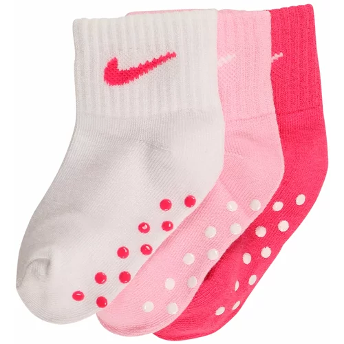 Nike Sportswear Čarape roza / tamno roza / bijela
