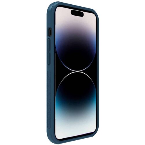 Nillkin Super Frosted Shield Pro - iPhone 14 Pro - plava Slike