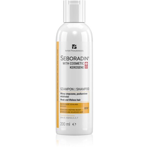 Seboradin With Cosmetic Kerosene &amp;scaron;ampon za krepitev in sijaj las 200 ml Slike