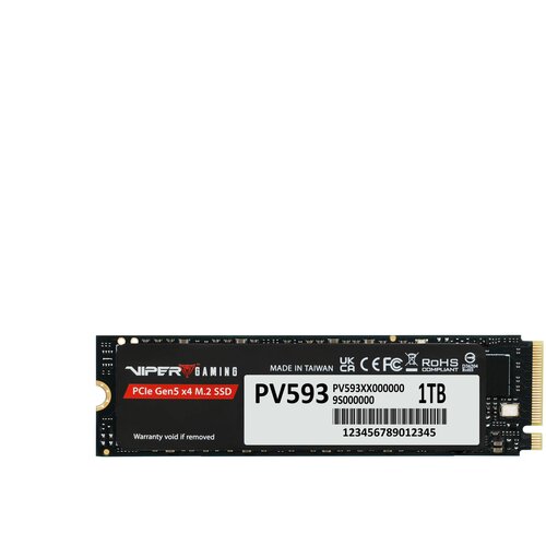 Patriot ssd M.2 nvme 1TB gen 5.0 PV593 14000MBs/13000MBs PV593P1TBM28H Slike