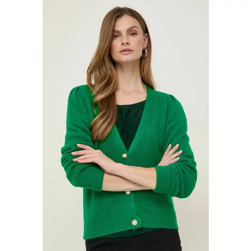 Morgan Kardigan s primjesom vune boja: zelena, topli