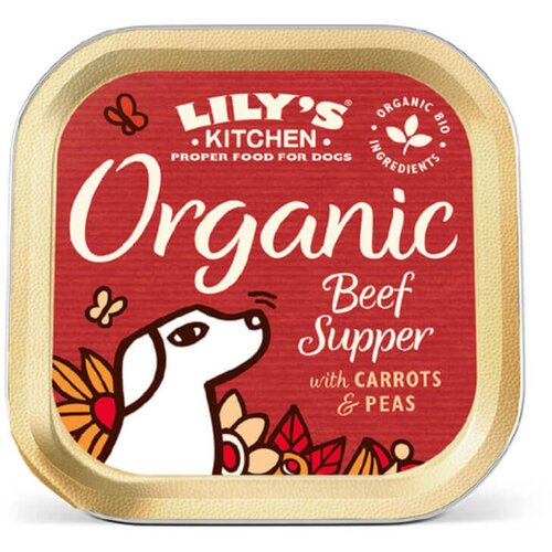 Lily's Kitchen organic supper adult - govedina, piščanec in svinjina - 150 g 150 g Cene