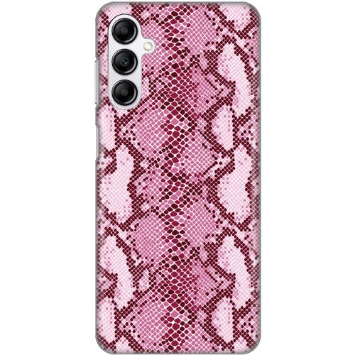silikonska maska za Samsung A146B Galaxy A14 4/5G Pink Snake Print roze Slike