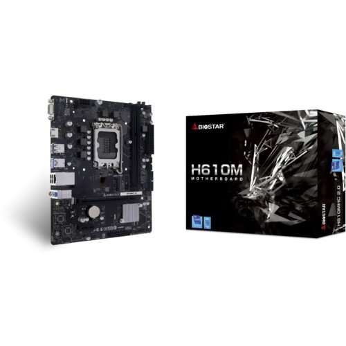Biostar H610MHC 2.0 motherboard Intel H610 LGA 1700 micro ATX Cijene