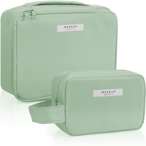 Generic 2pcs cosmetic bag waterproof cosmetic bag portable cosmetic bag for women, (21058730) Cene