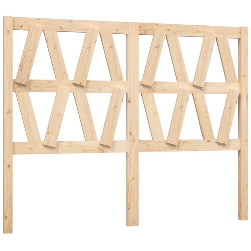 Maison Chic Posteljno vzglavje - Vzglavna omarica 146x4x100 cm trdna borovina, (22078142) Cene