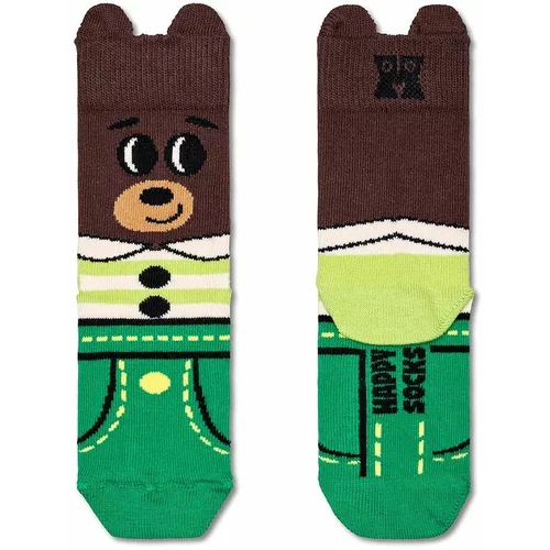 Happy Socks Dječje čarape Kids Bear Sock boja: smeđa