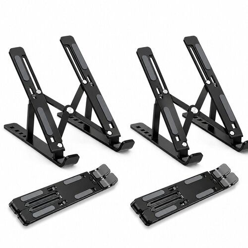 Meixi Podesivi stalak za laptop/ sklopivi/ 24/2&amp;times;4/6&amp;times;2/3 cm/ x2 Slike