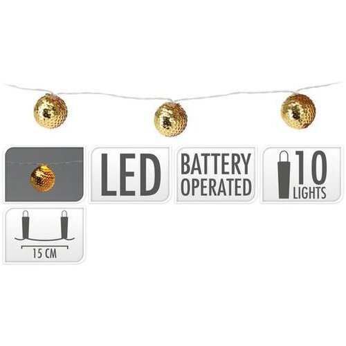  GIRLANDA 10LED ZLATNA Cene