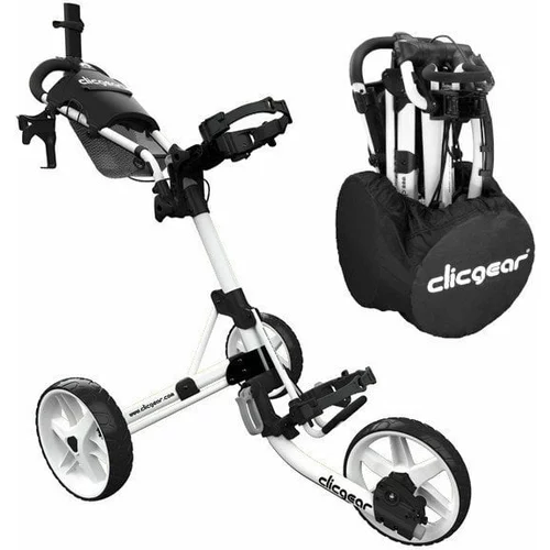 Clicgear Model 4.0 SET Matt White Ručna kolica za golf