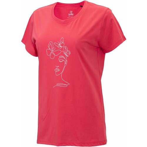  graphic curvy fit ženska majica  - roze Cene