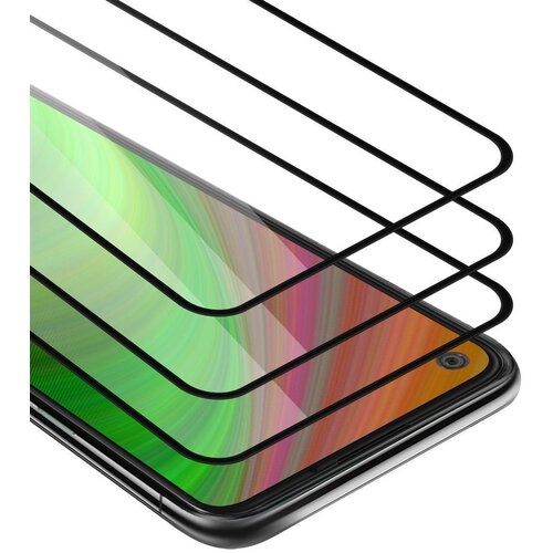  vivo Y70 - zaščitna folija v transparentno s čarno - 3-pack kaljeno steklo za zaščito zaslona s trdoto 9H in 3D dotikom, (20548497) Cene