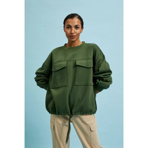 Moodo Women&amp;#039;s sweatshirt - khaki Slike