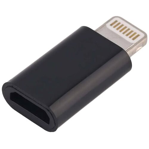  Adapter Lightning muski na Micro USB&amp;nbsp;zenski crni Slike