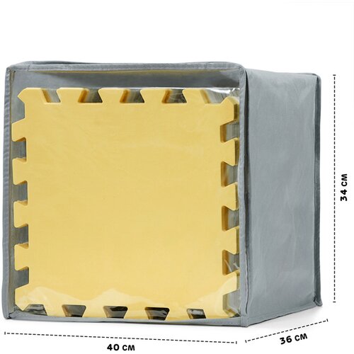 Kinderkraft puzzle pena LUNO Pena puzzle Luno yellow yellow Slike