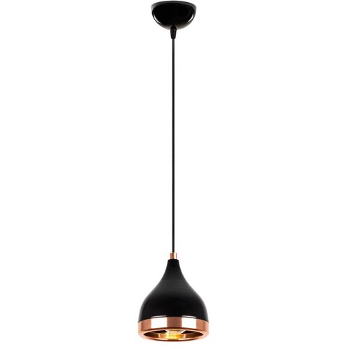 Opviq Vislica YILDO crna / bakrena, metal 15 x 15 cm, visina 135 cm, visina sjenila 18 cm, podesvia visina, E27 Max 40W, Yıldo - 7000 Cijene