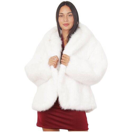 La Modeuse Plašči 76505_P181259 Bela Cene