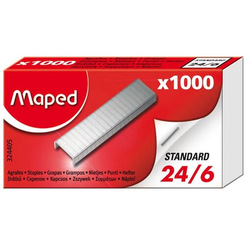 Maped Sponke za spenjač 24/6, 1000 kosov Slike