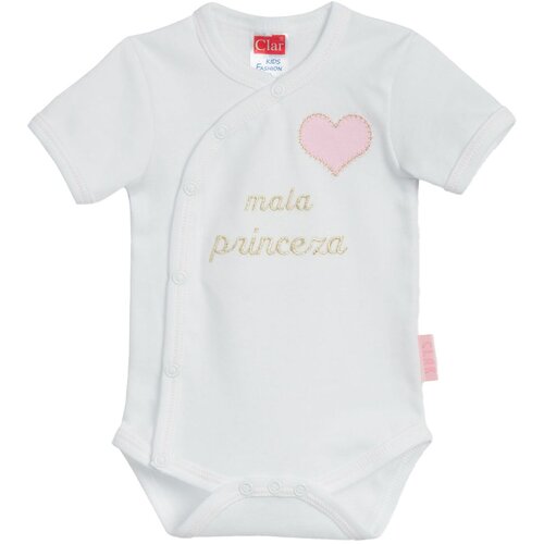 Clar bodi s natpisom mala princeza KR 01794 Ž bijela 62 Cijene
