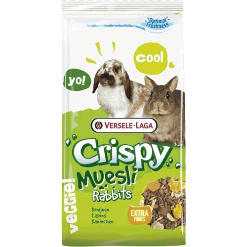 Versele-laga Crispy Hrana za patuljaste zečeve i kuniće Muesli Rabbits - 1 kg Slike