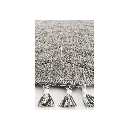 Conceptum Hypnose bukle 1408 grey okrugli tepih 120 cm (860BLN1921) Slike