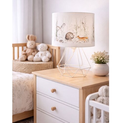  Dečija stona lampa KIDS ROOM 1xE27/60W/230V prečnik 18 cm, sa motivom životinja Slike