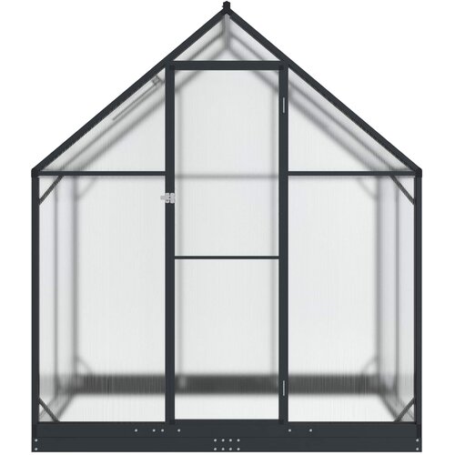  Vrtni staklenik s vratima Antracit 183,5 x 123 x 207 cm Slike