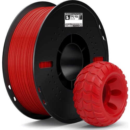 Elegoo TPU Red - 1,75 mm / 1000 g Cene