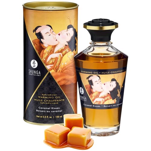Shunga Afrodizijsko zagrijavajuće ulje - Caramel Kisses, 100 ml Cijene
