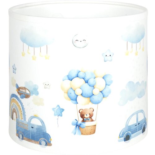Brilagi Univerzalni abažur BOBO E27 prečnika 15 cm bela/plava/medvedići Slike