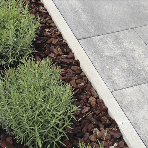 Semmelrock Rubnjak Semmerlrock sivi ravni 100X20X5cm Slike