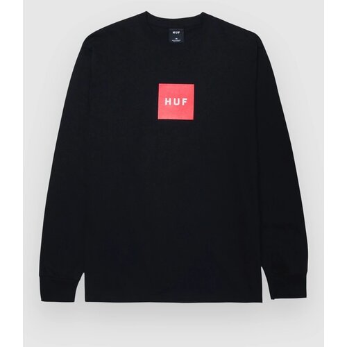 Huf Essentials Box Logo Majica z dolgimi rokavi black Slike