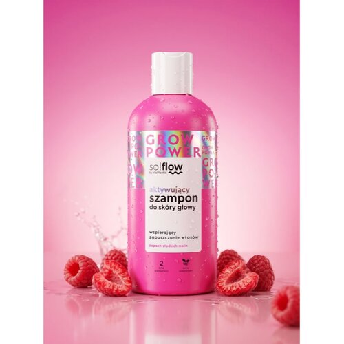 SoFlow Grow Power Shampoo &amp;scaron;ampon za poticanje rasta kose parfemi Raspberry 300 ml Slike