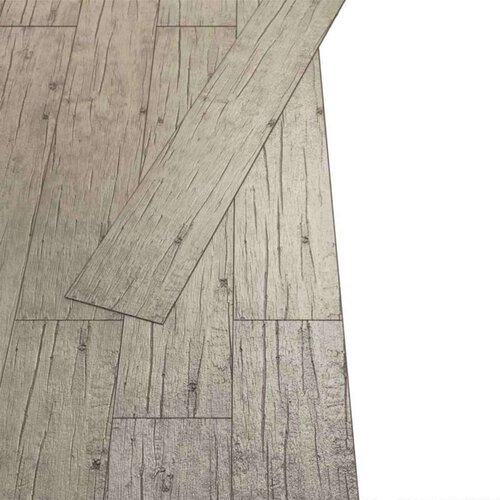  Podne daske 18 pcs Svijetlo siva 2 51 m&amp;sup2; PVC - Isprana boja hrasta 2 51 m&amp;sup2; Slike